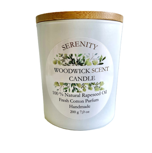 Serenity Woodwick Scent Candle
